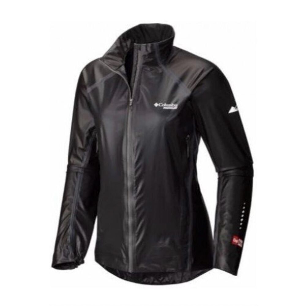 Columbia Montrail godry black waterproof jacket size small